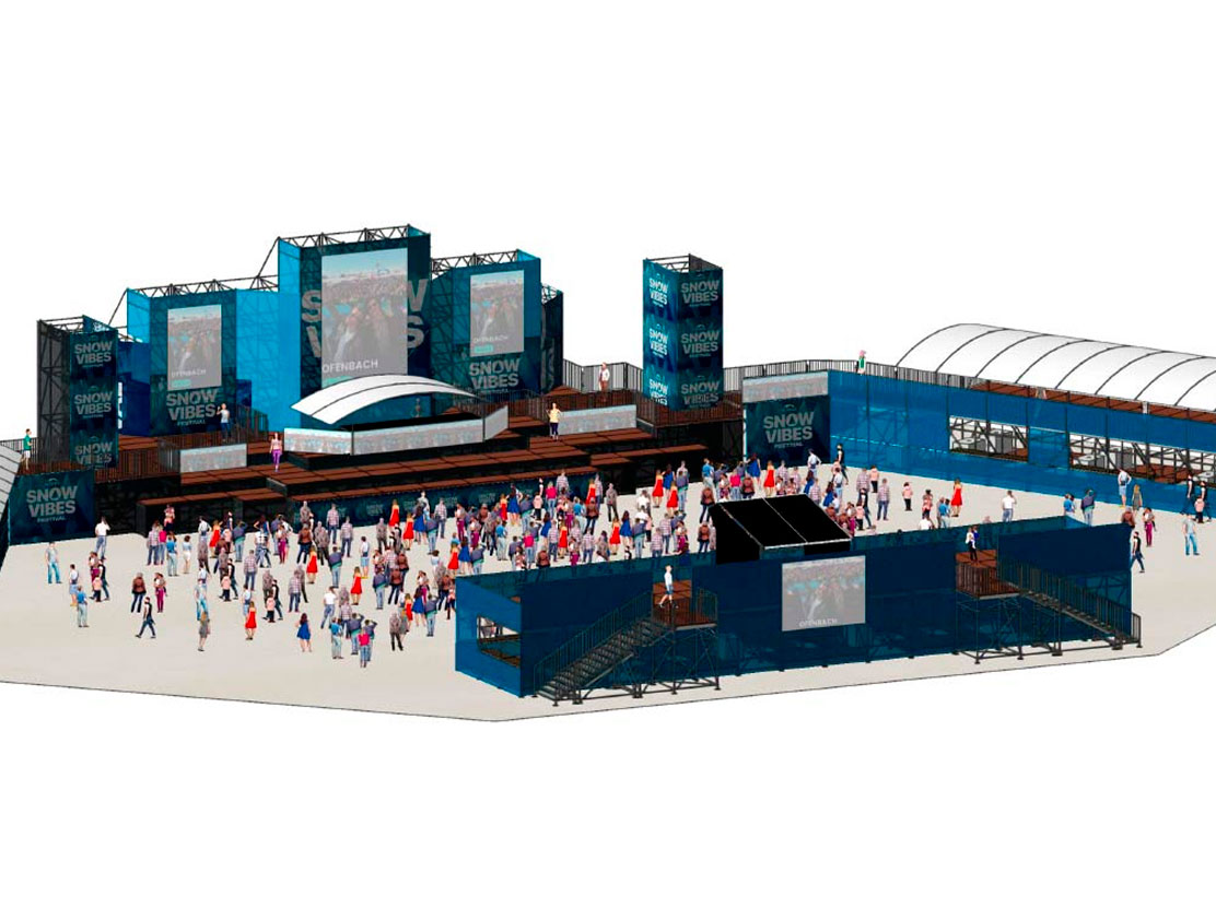 scène Nendaz Snow Vibes festival