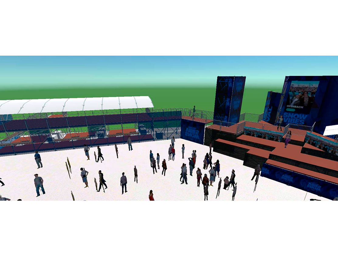 scène Nendaz Snow Vibes festival