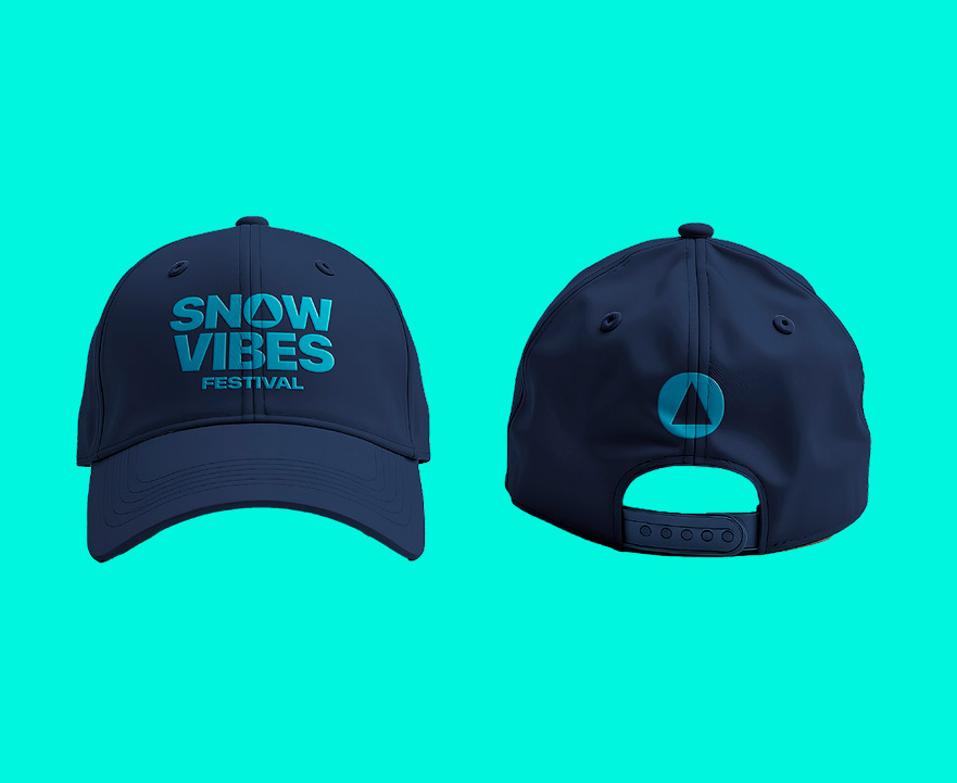 caquette bleue snow vibes